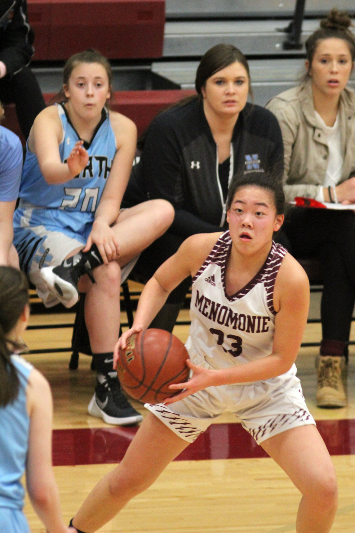 Eau Claire North at Menomonie girls basketball 2-13-20